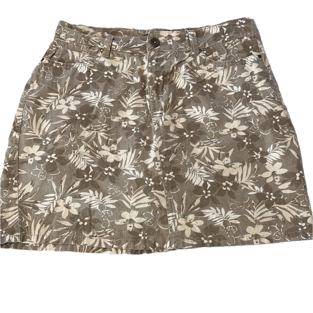 Beau Dawson Floral Jean Skort